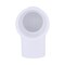 Charlotte Pipe And Foundry Charlotte Pipe Schedule 40 1-1/4 in. Spigot X 1-1/4 in. D Slip PVC 90 Degree Street Elbow 1 pk PVC 02304 1000 - alternate 2